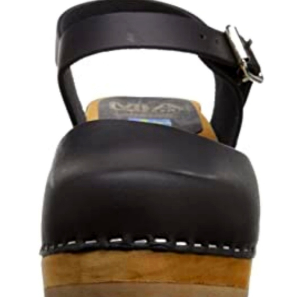 MIA Swedish Abba clogs. Black. New in box size 38 (8)